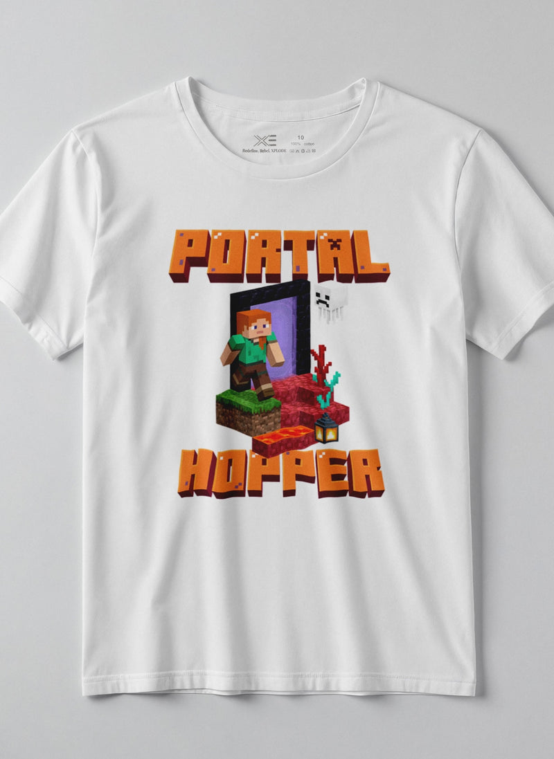 Tricou copii Portal Hopper 4-16 ani