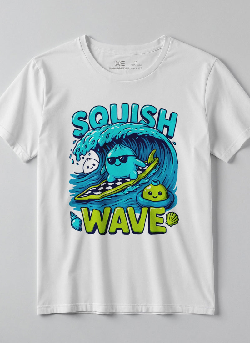 Tricou copii Squish Wave 4-16 ani