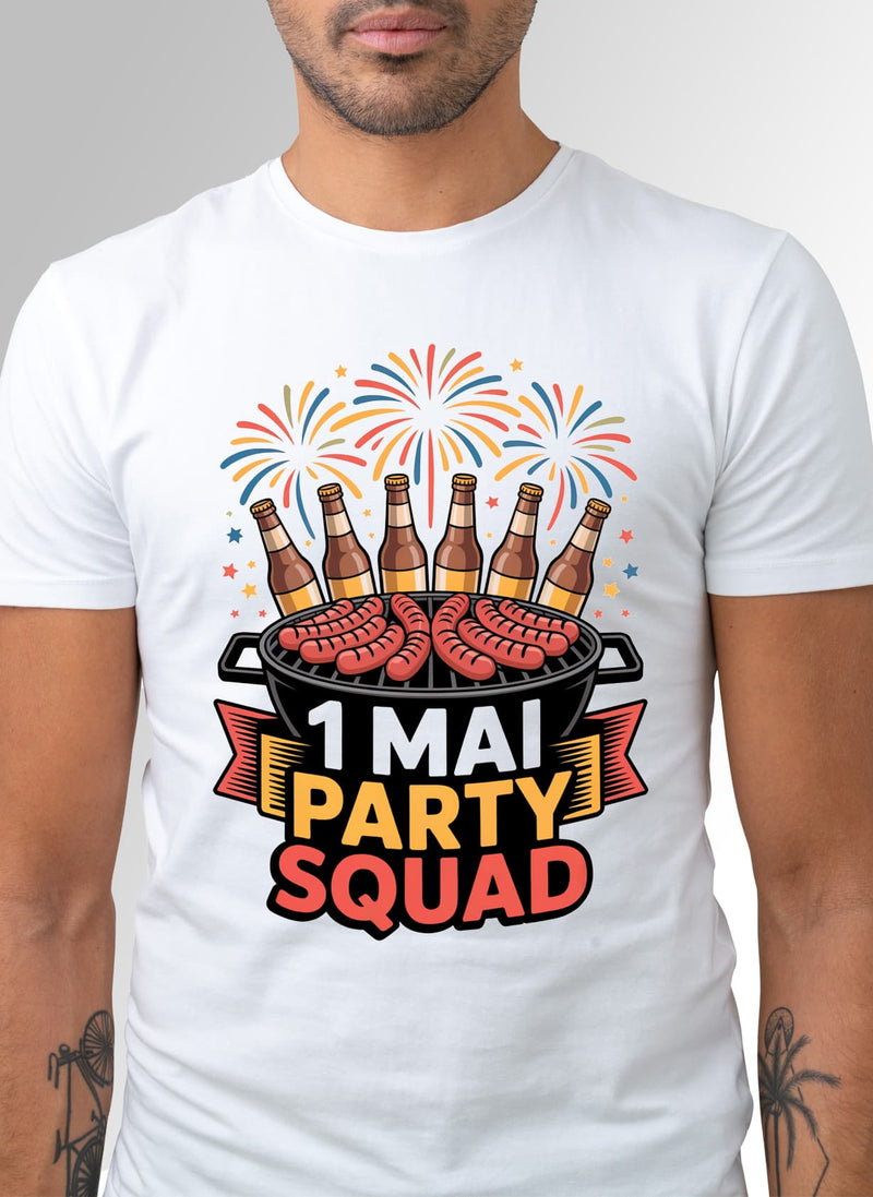 Tricou 1 Mai party squad