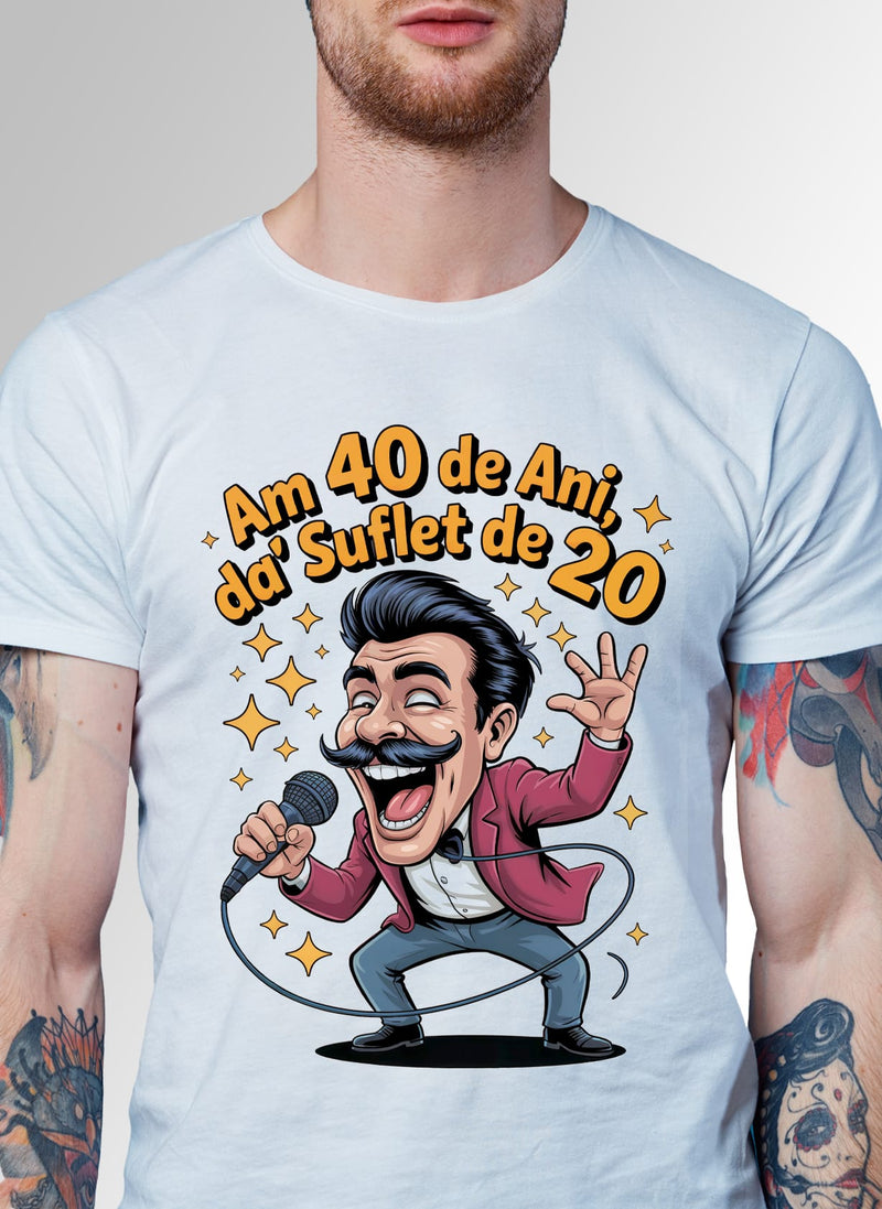 Tricou 40 de ani