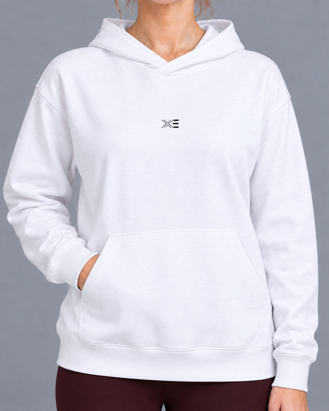 Duo Padel Kapuzenpullover Blau-4
