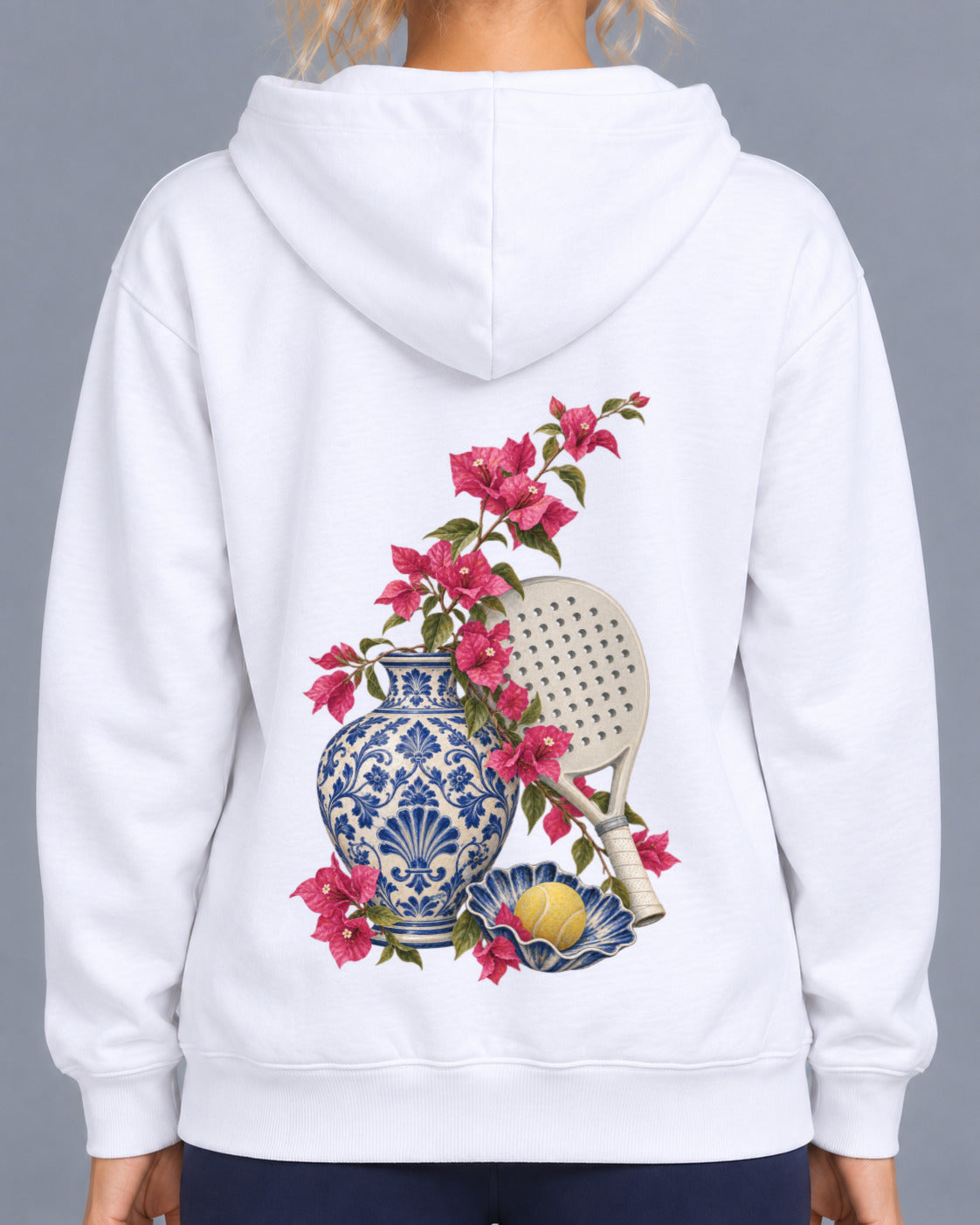 Pinky Padel Kapuzenpullover-1
