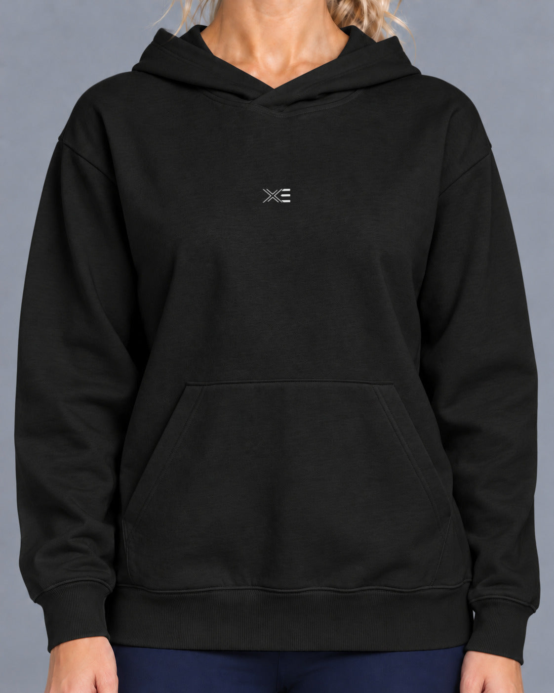 Velours-Padel-Kapuzenpullover