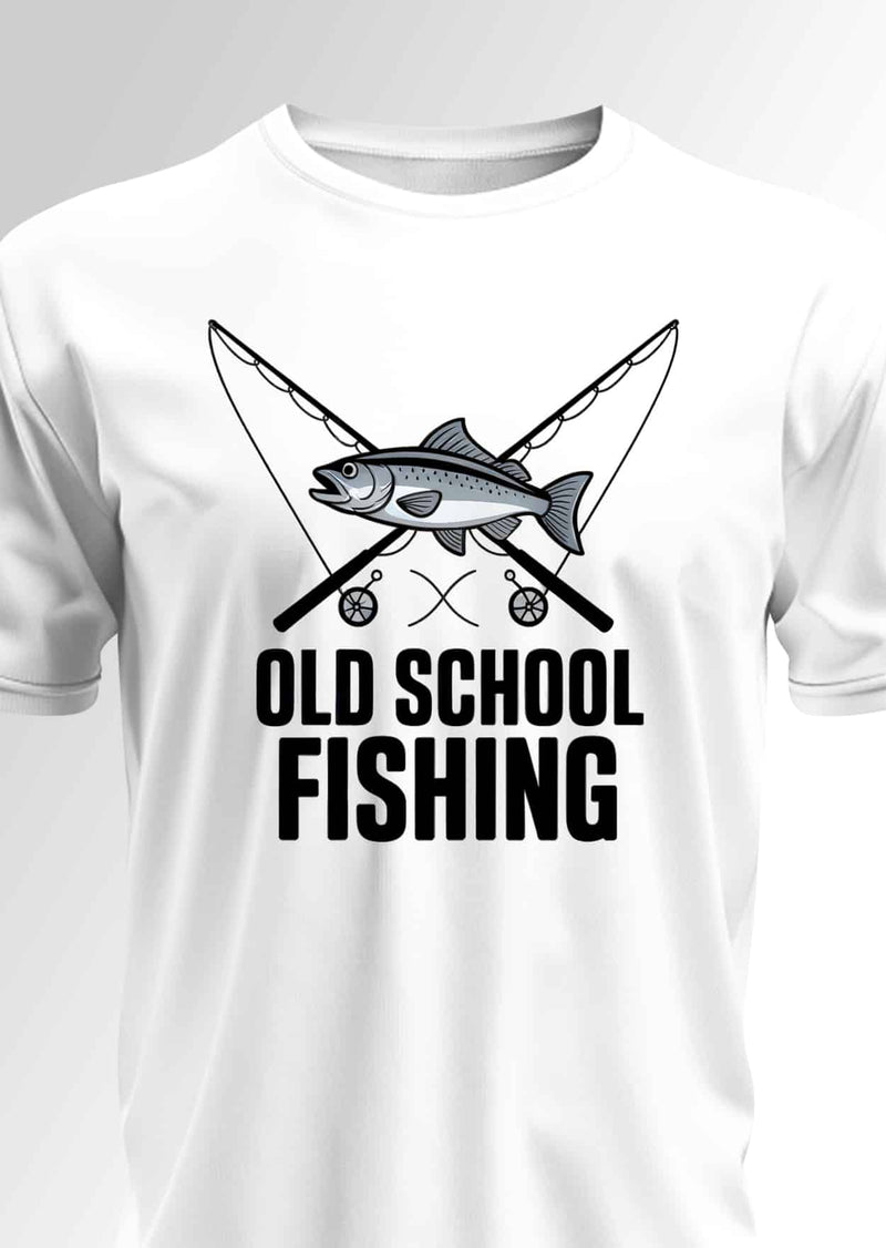 Tricou Old school fishing
