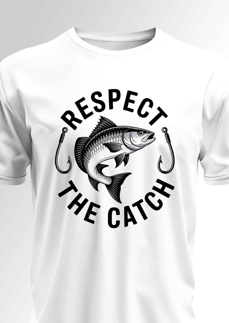 Tricou Respect the catch