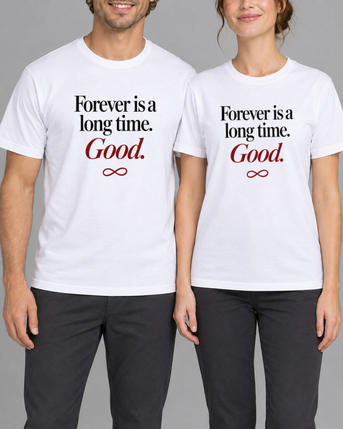 Set tricouri cuplu Forever-1