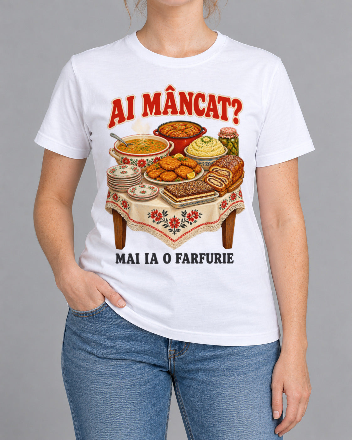 T-Shirt Hast du gegessen?