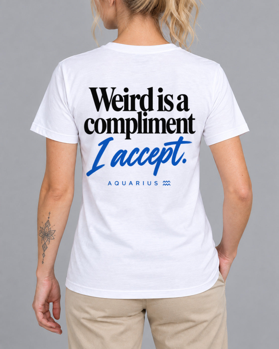 Aquarius Weird T-shirt-1