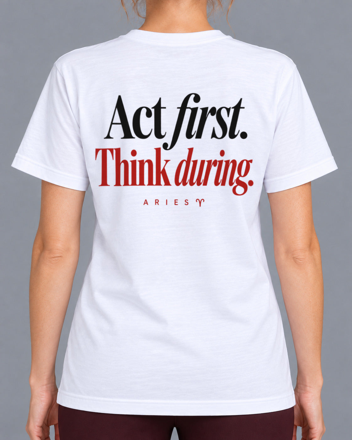 Aries T-Shirt Act first