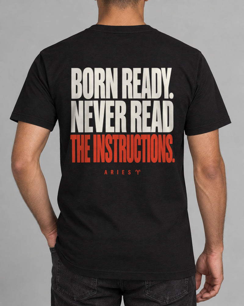 Aries Born ready T-Shirt-1