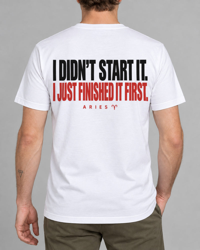 T-Shirt Aries Finished first-1