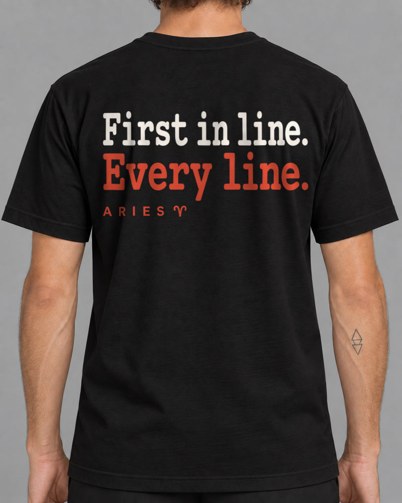 Aries First in line T-Shirt-2
