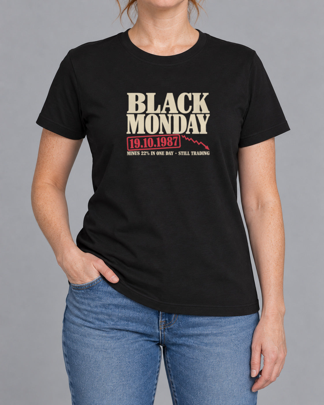 Tricou Black Monday 1987