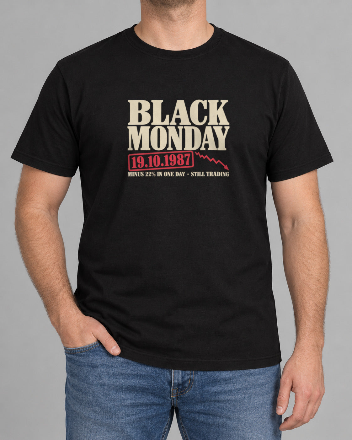 Tricou Black Monday 1987