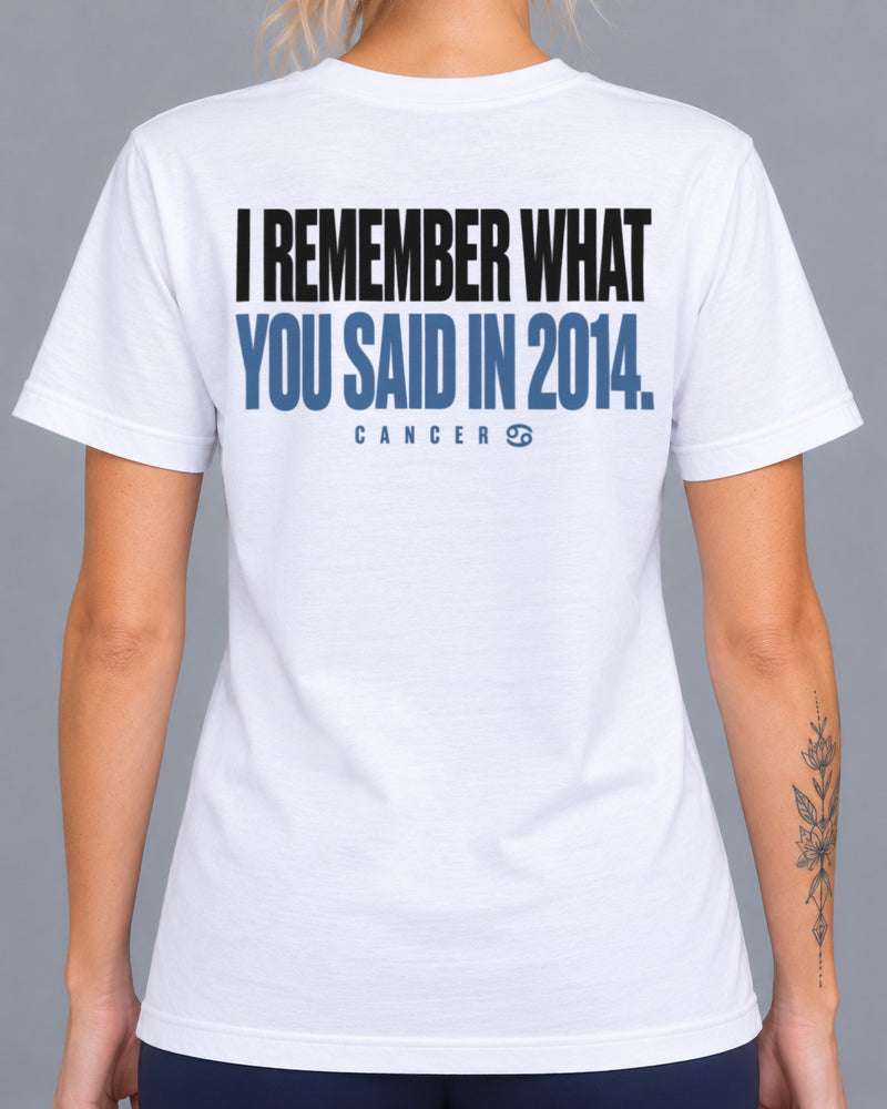 T-Shirt Krebs 2014-2