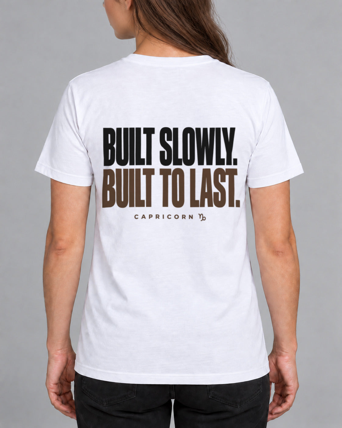 T-Shirt Steinbock Built to last-1
