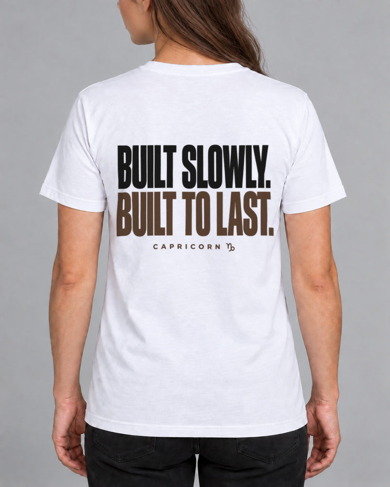 T-Shirt Steinbock Built to last-1