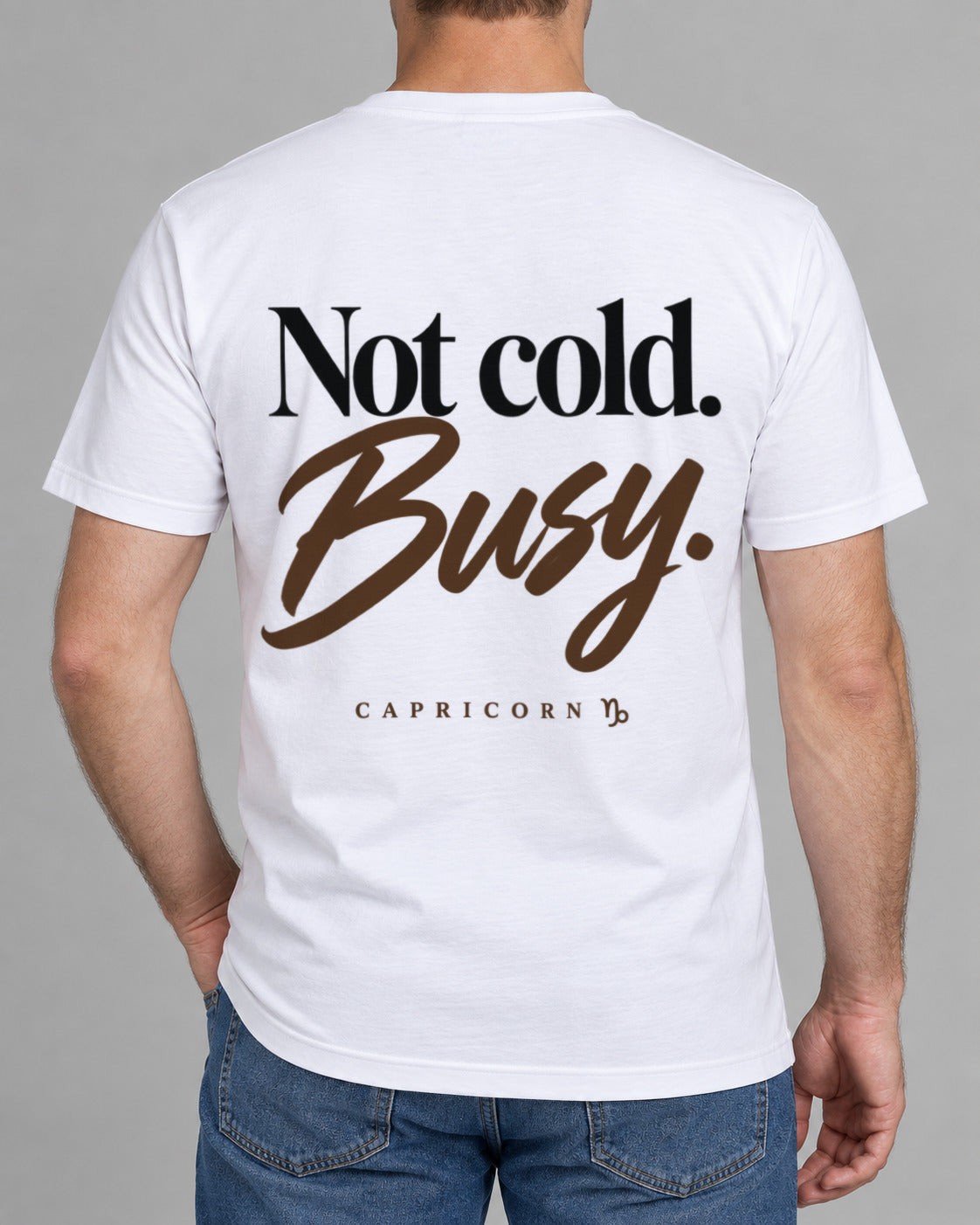 T-Shirt Steinbock Not cold-2