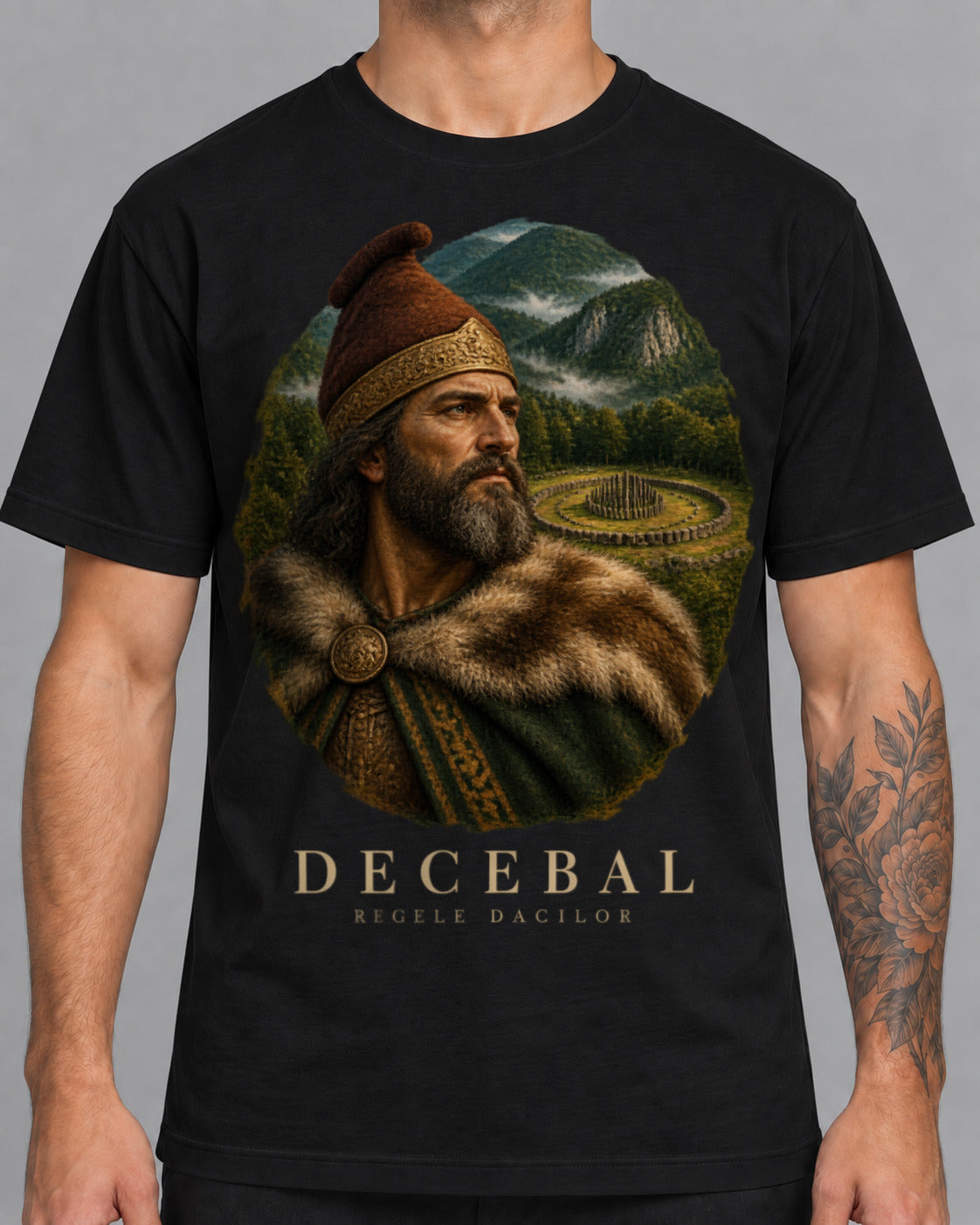 Decebal T-shirt-1