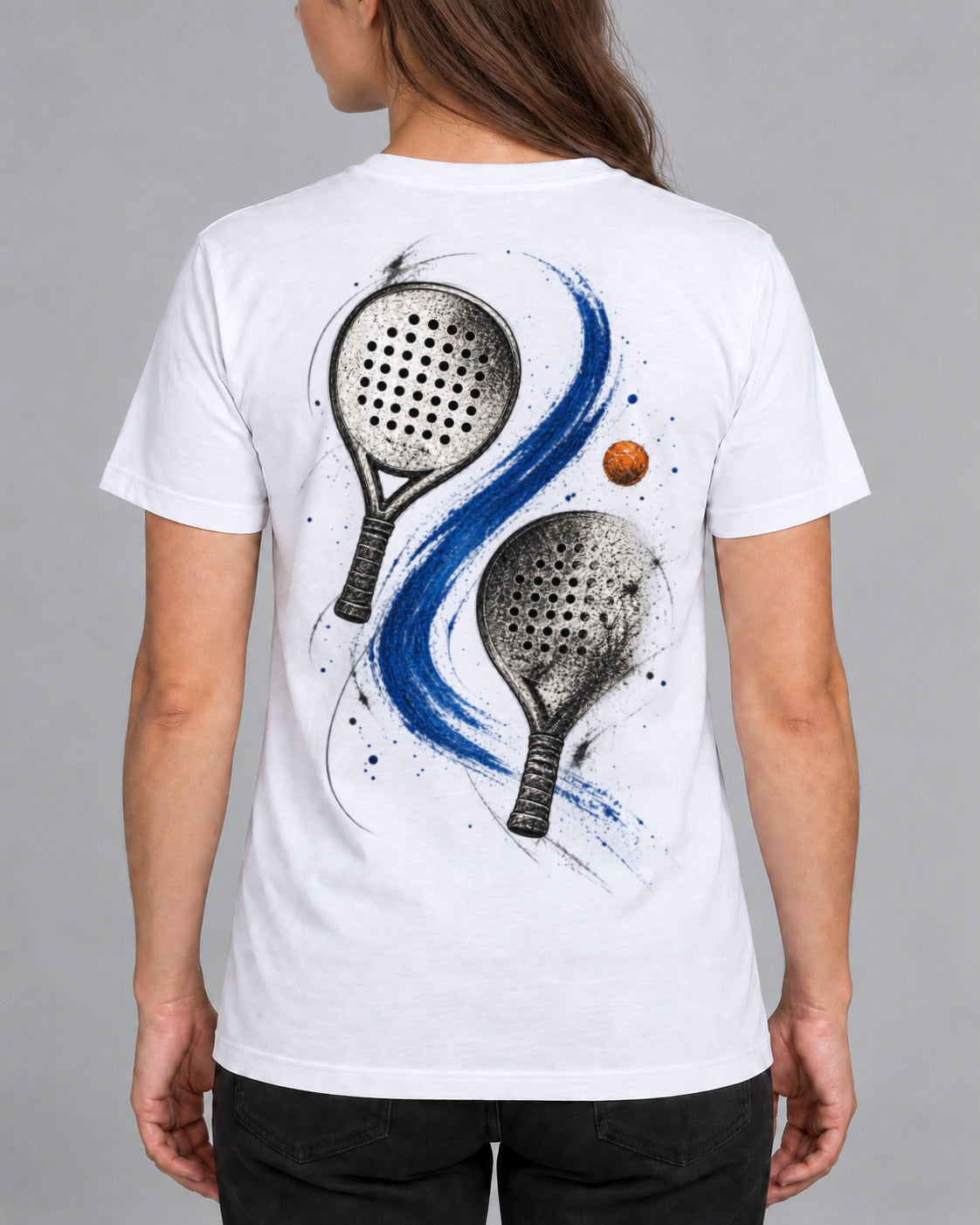Duo Blau Padel T-shirt-2