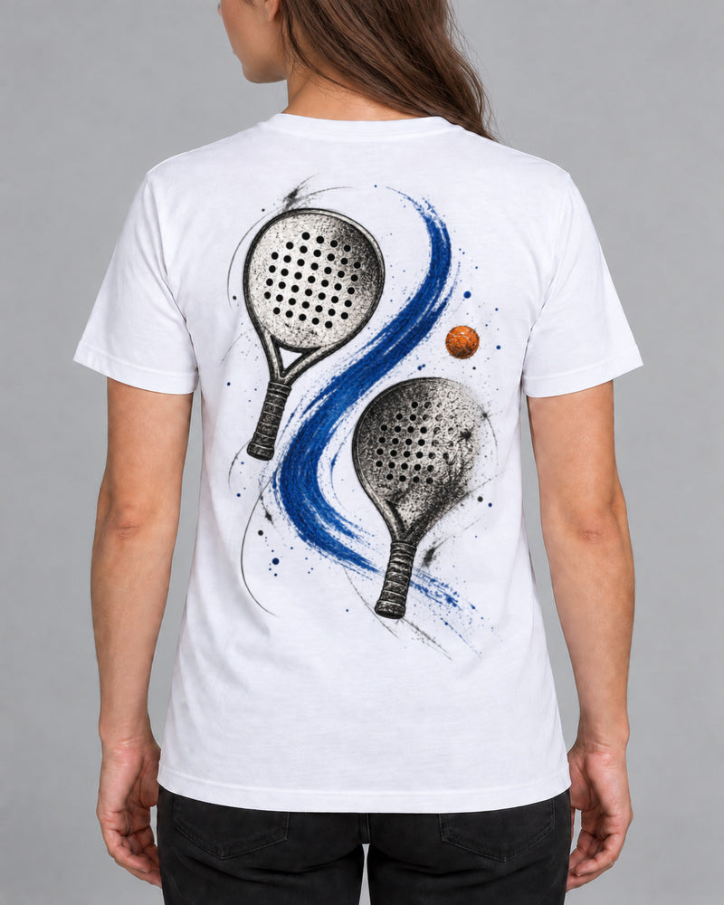 Duo Blau Padel T-shirt-2