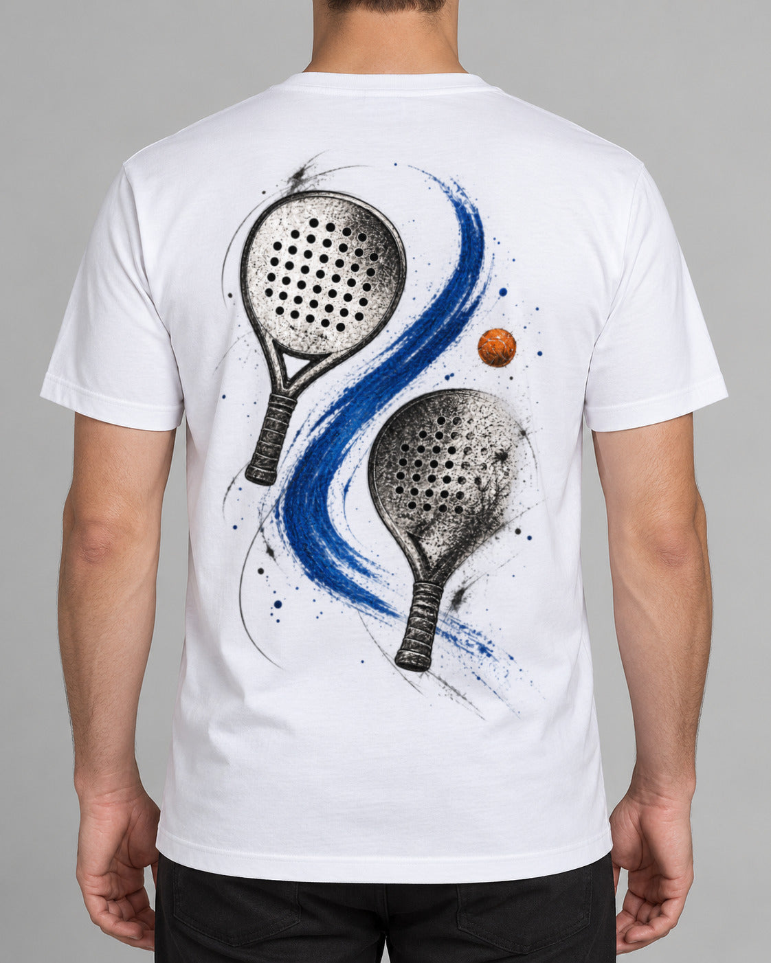 Duo Blau Padel T-shirt-1