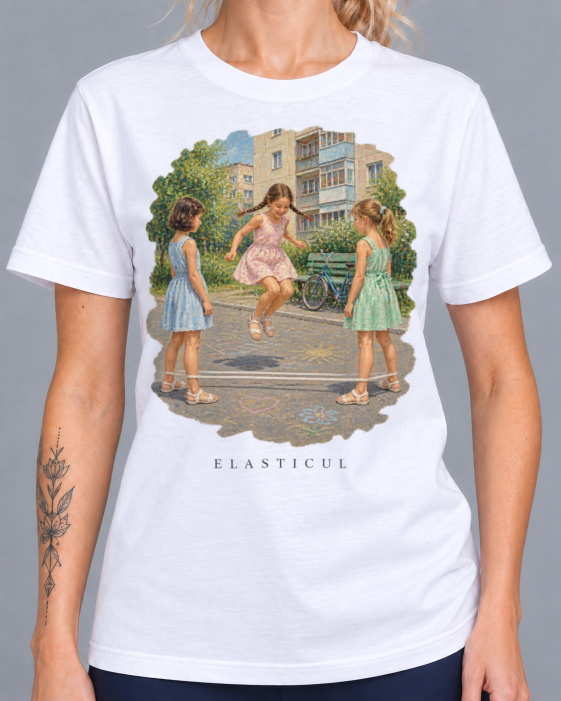 Elastisches T-Shirt