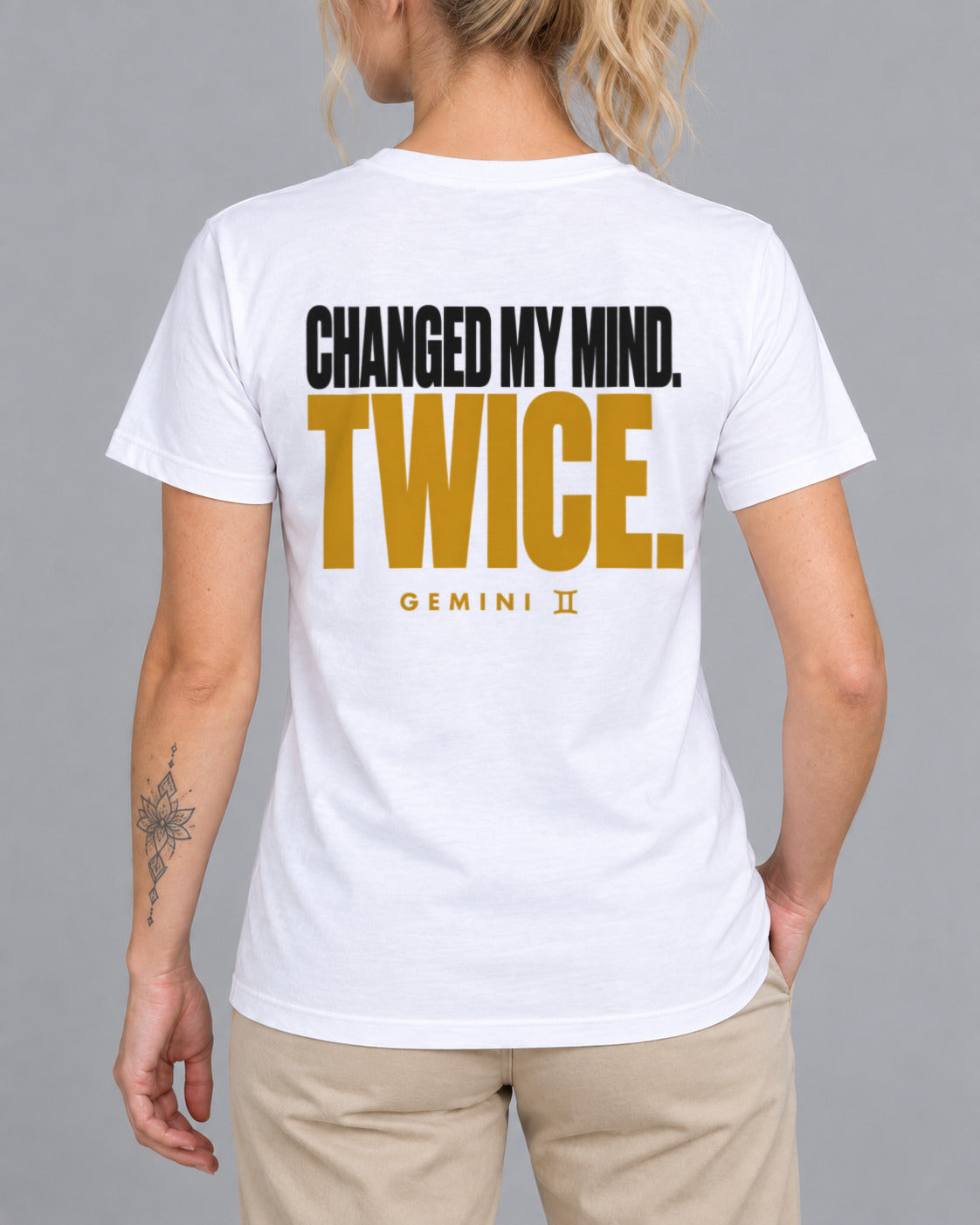 Gemini-T-Shirt „Changed my mind“-2