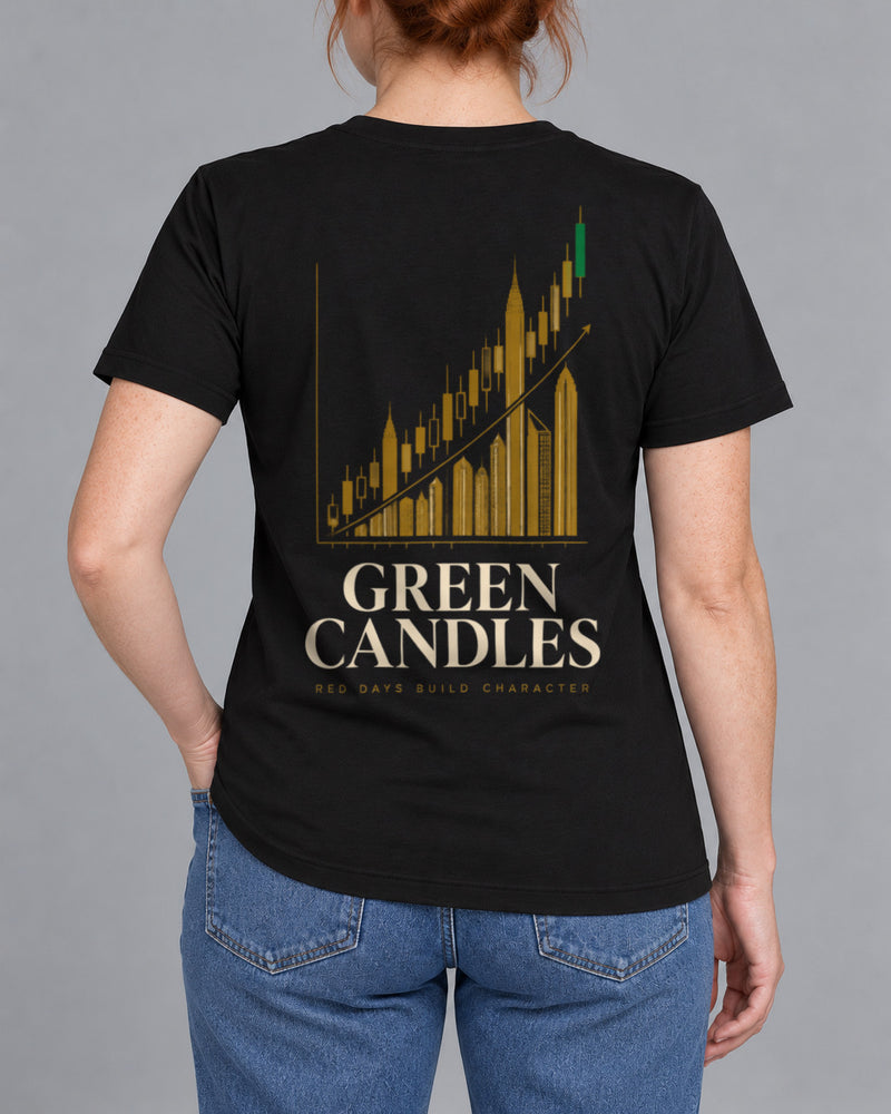 Green Candles T-Shirt-1