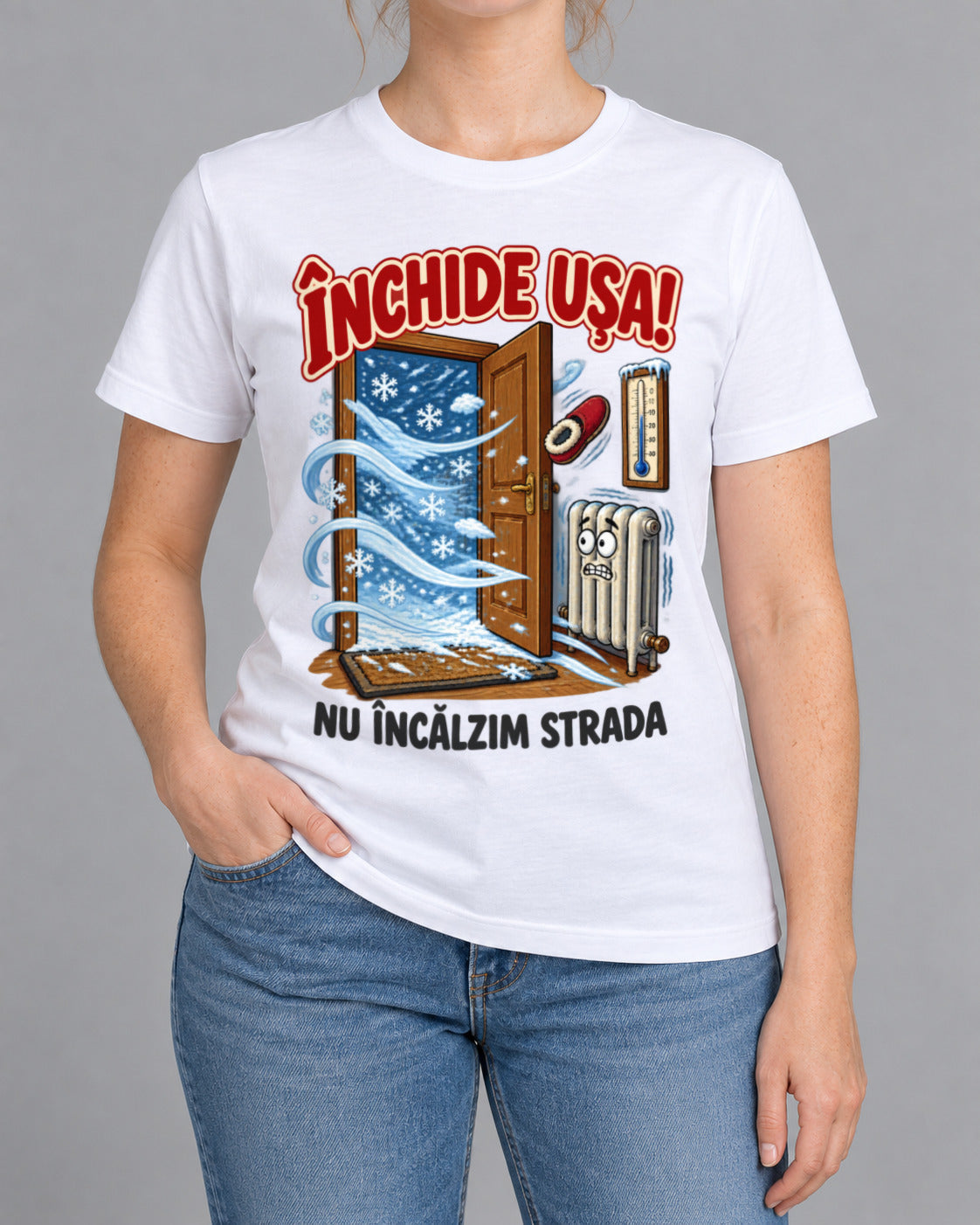 T-Shirt Tür schließen