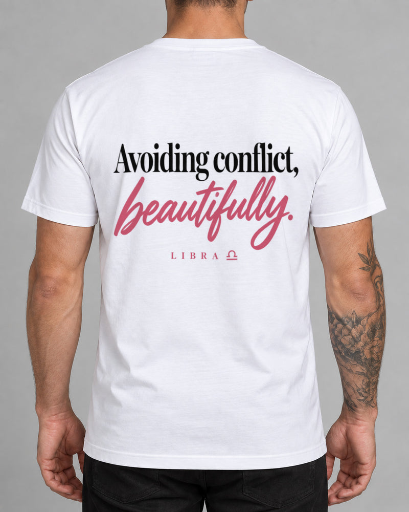 Libra Avoiding conflict T-shirt-2