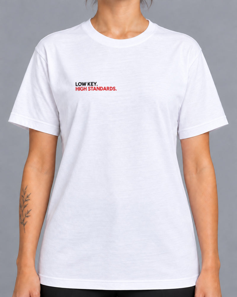 T-Shirt LOW KEY HIGH STANDARDS-2