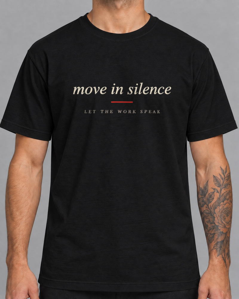 T-Shirt MOVE IN SILENCE-1
