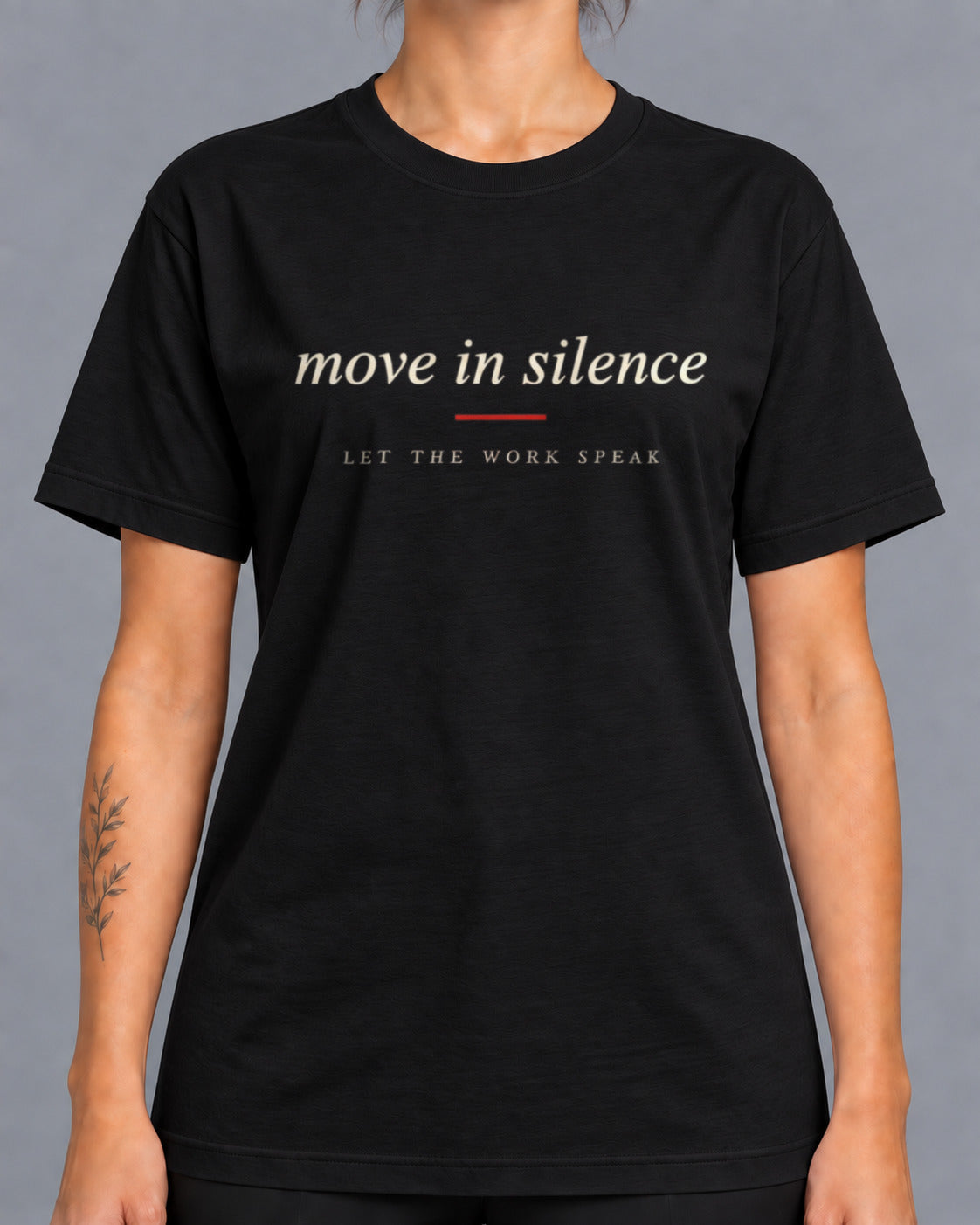 T-Shirt MOVE IN SILENCE