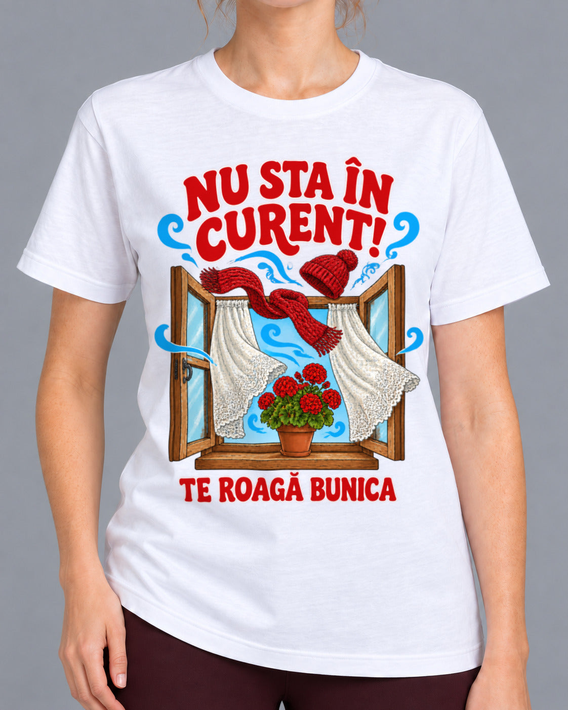 T-Shirt "Nicht im Zug stehen"
