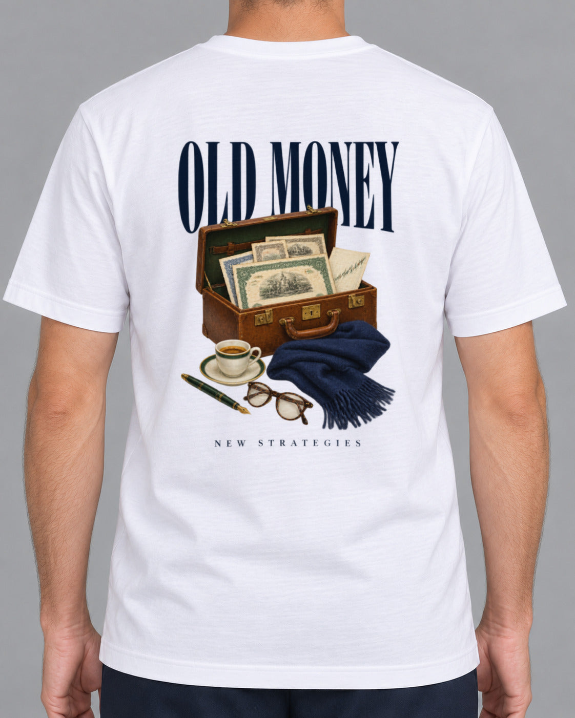 Old Money New Strategies T-shirt