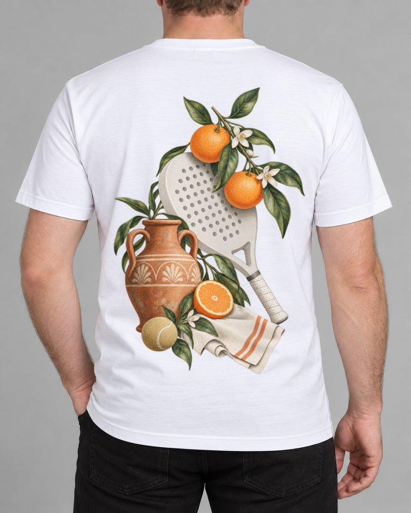 Orange Padel-T-Shirt-4