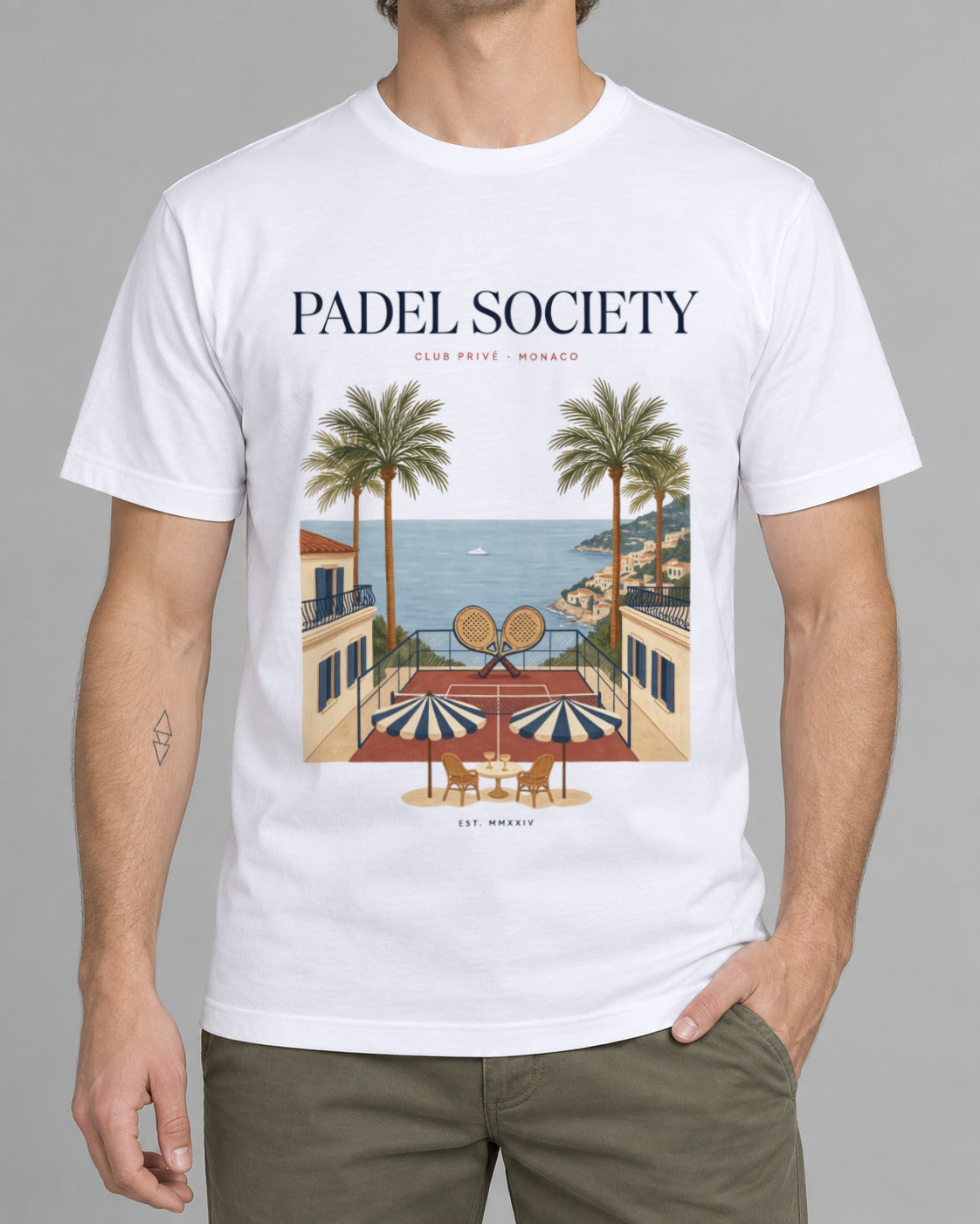 Padel Society Monaco T-Shirt-1