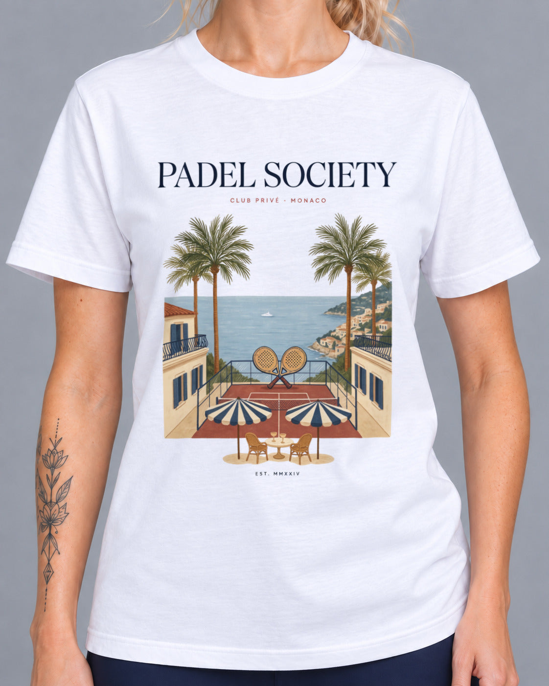 Padel Society Monaco T-Shirt-3