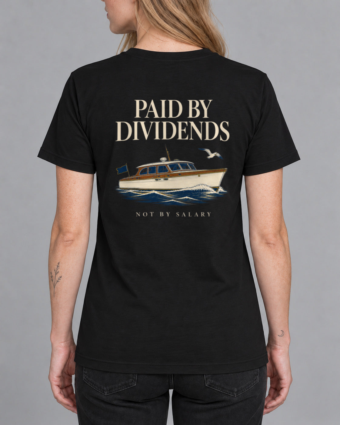 Paid by Dividends T-shirt-1