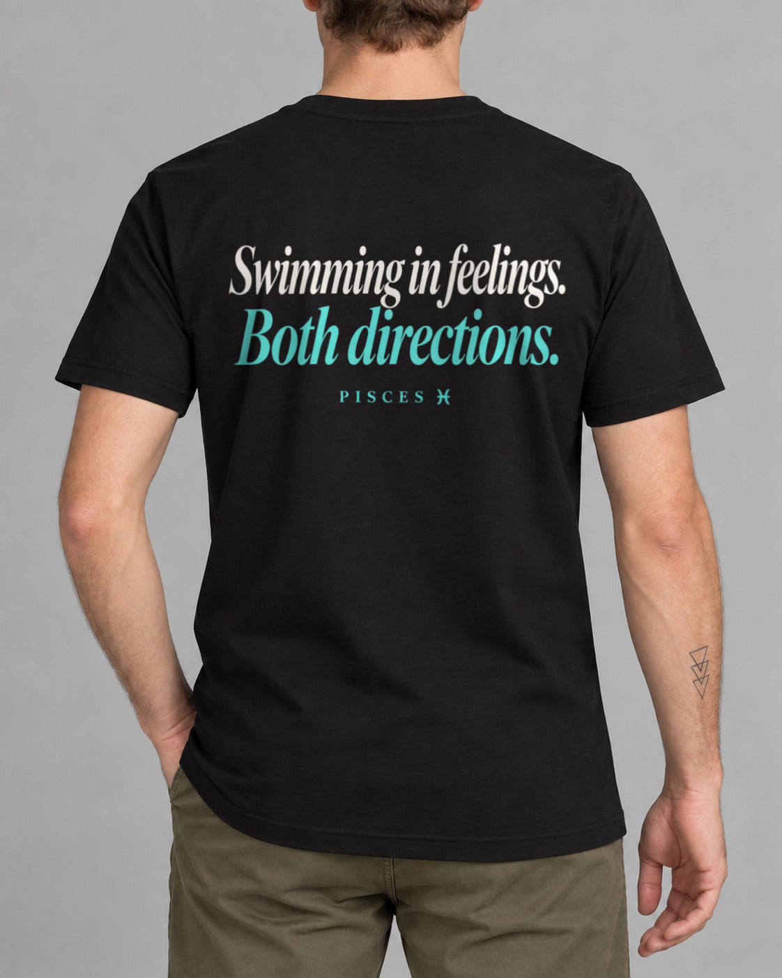 T-Shirt Pisces Swimming in feelings-1