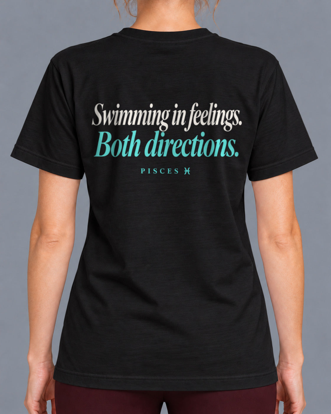 T-Shirt Pisces Swimming in feelings-2