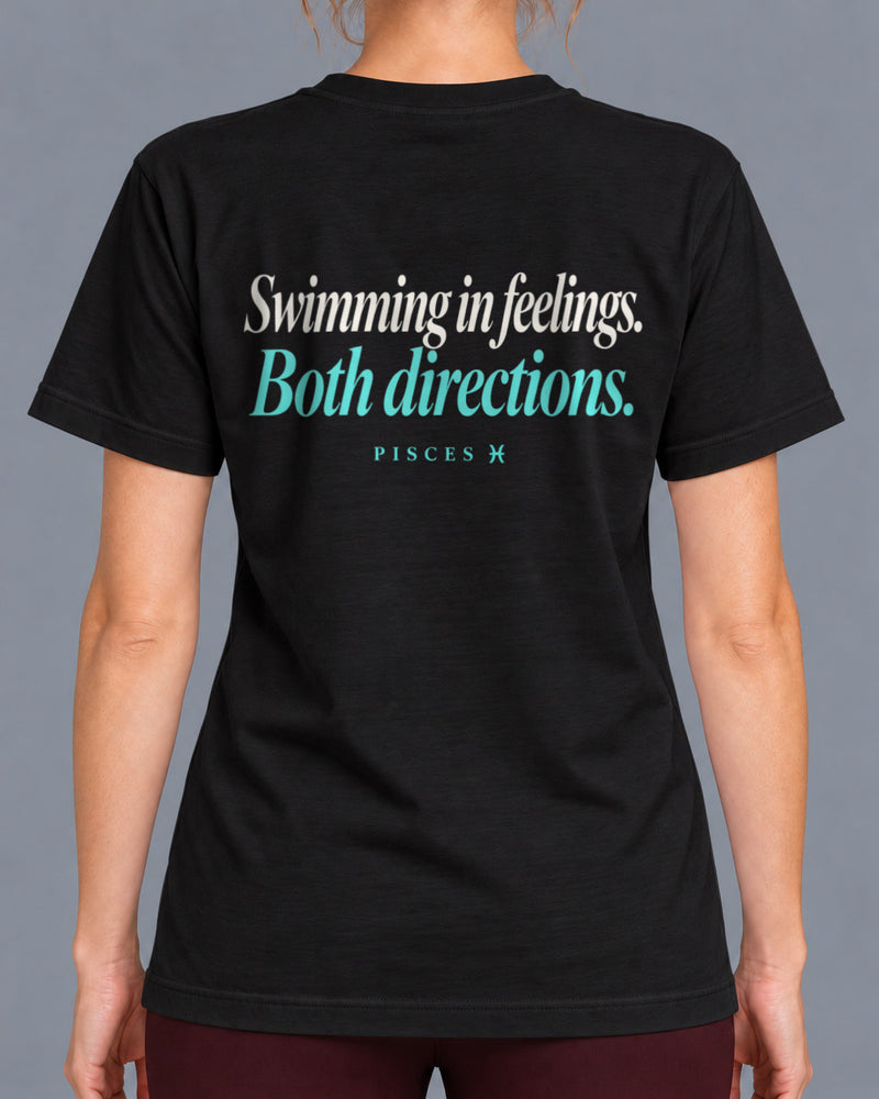 T-Shirt Pisces Swimming in feelings-2