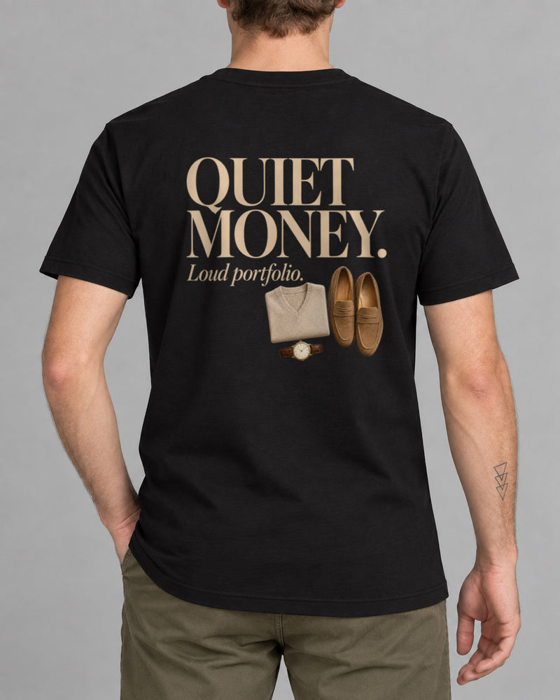 T-Shirt "Quiet Money, Loud Portfolio"-2