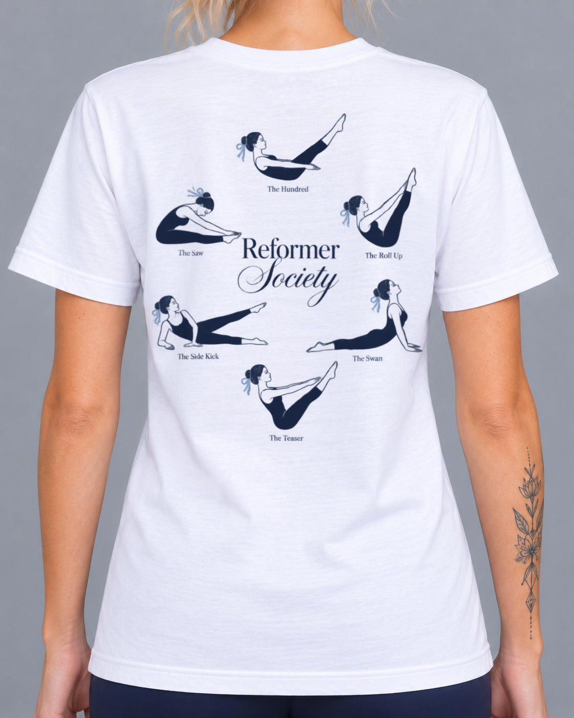 Tricou Reformer Society – culoare alb