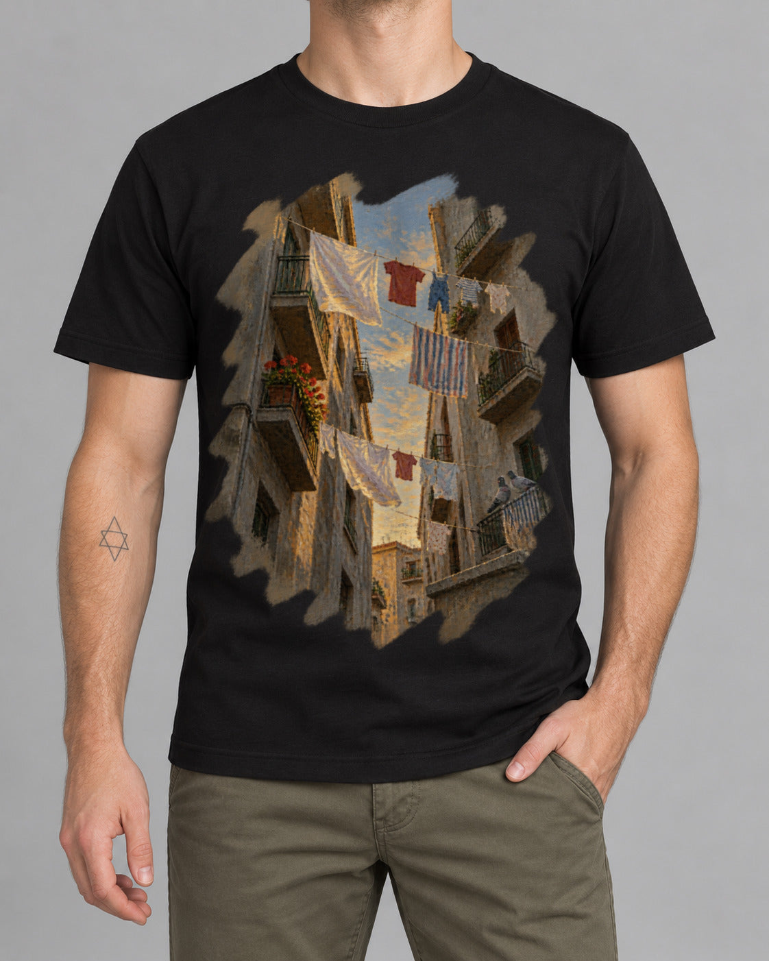 T-Shirt Rufe între blocuri