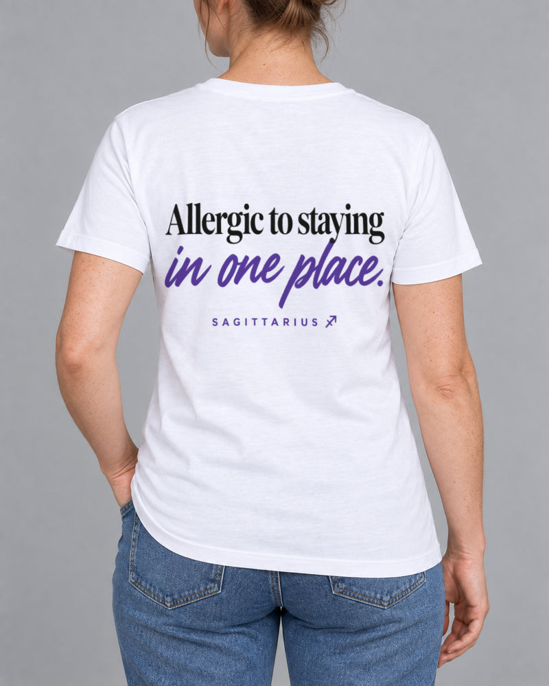 Sagittarius Allergic T-Shirt-1