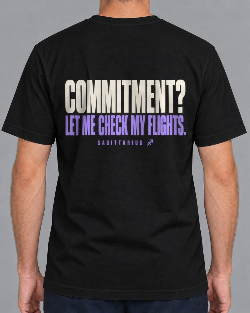 Sagittarius Commitment T-shirt-1