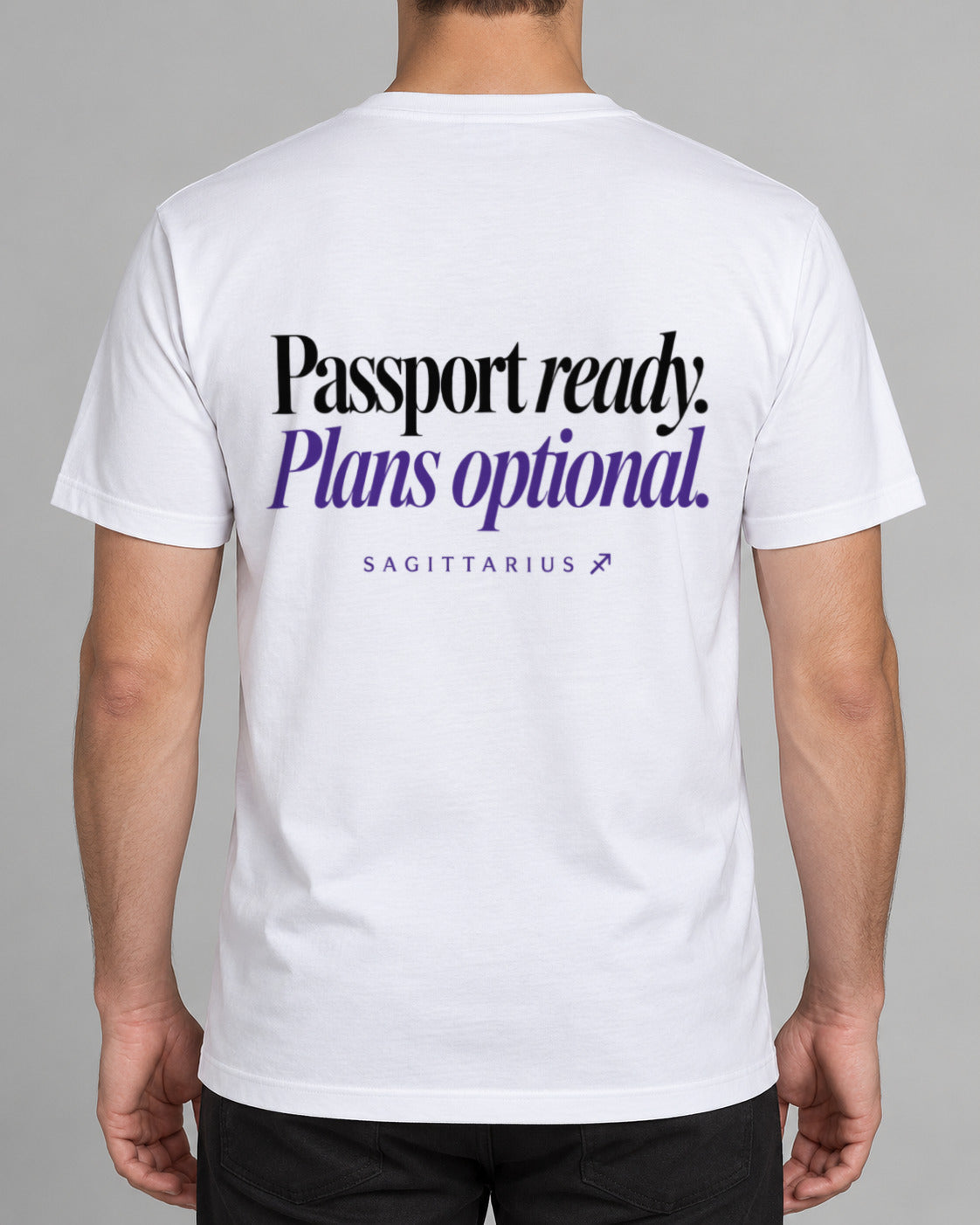 Sagittarius T-Shirt – Reisebereit