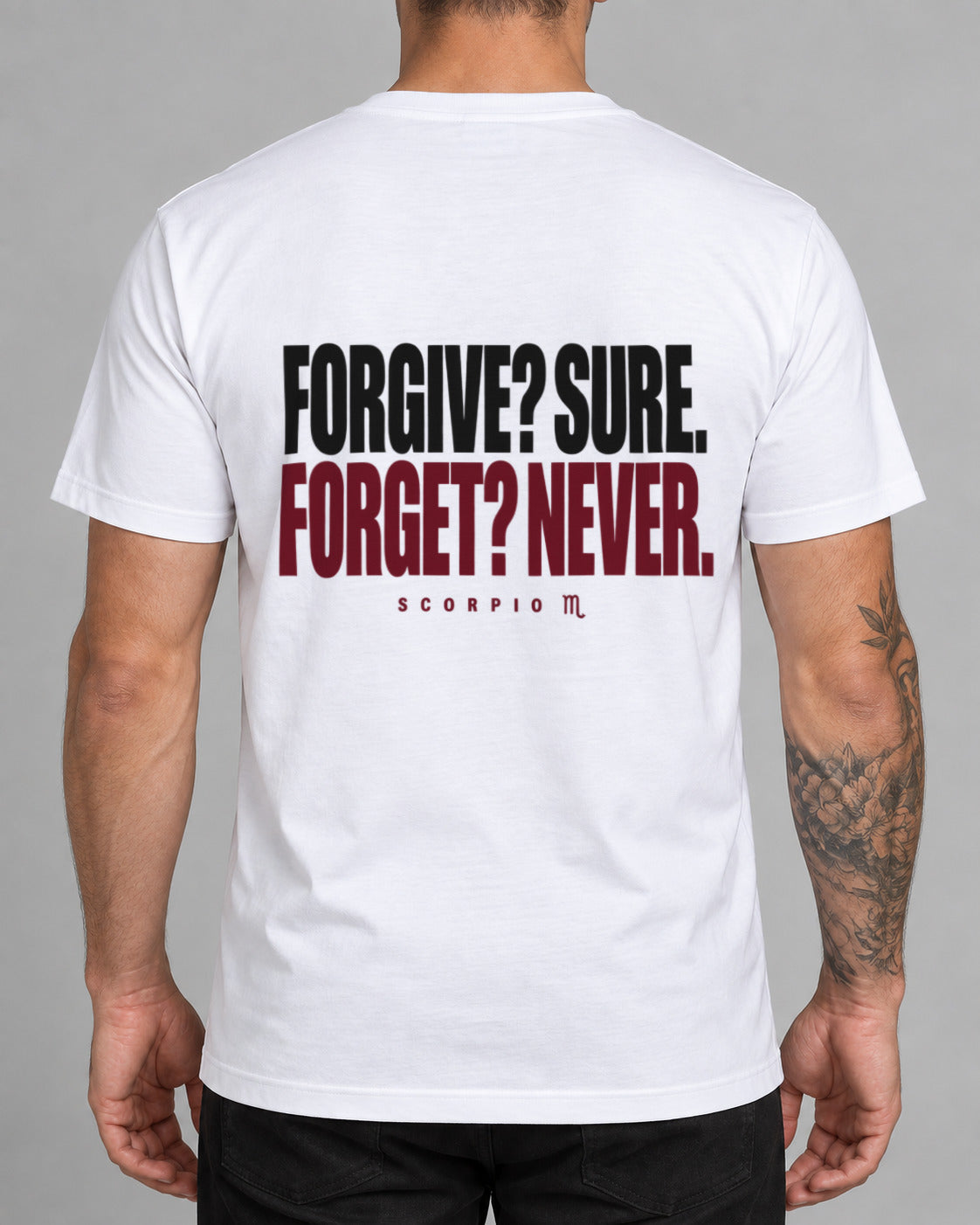 T-Shirt Scorpio Vergiss niemals